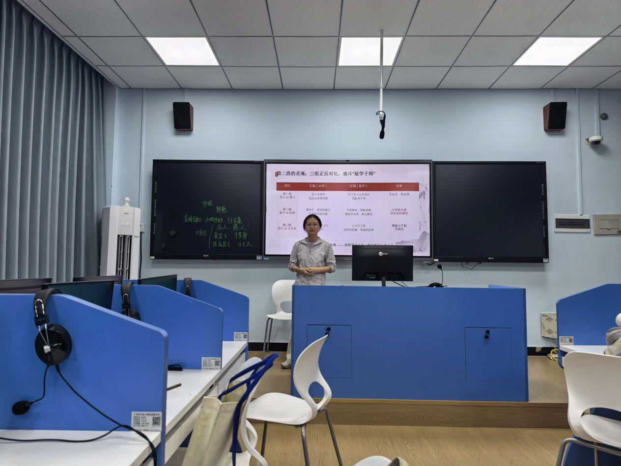 我院成功举办首届学科教学(语文)教育硕士教学技能大赛